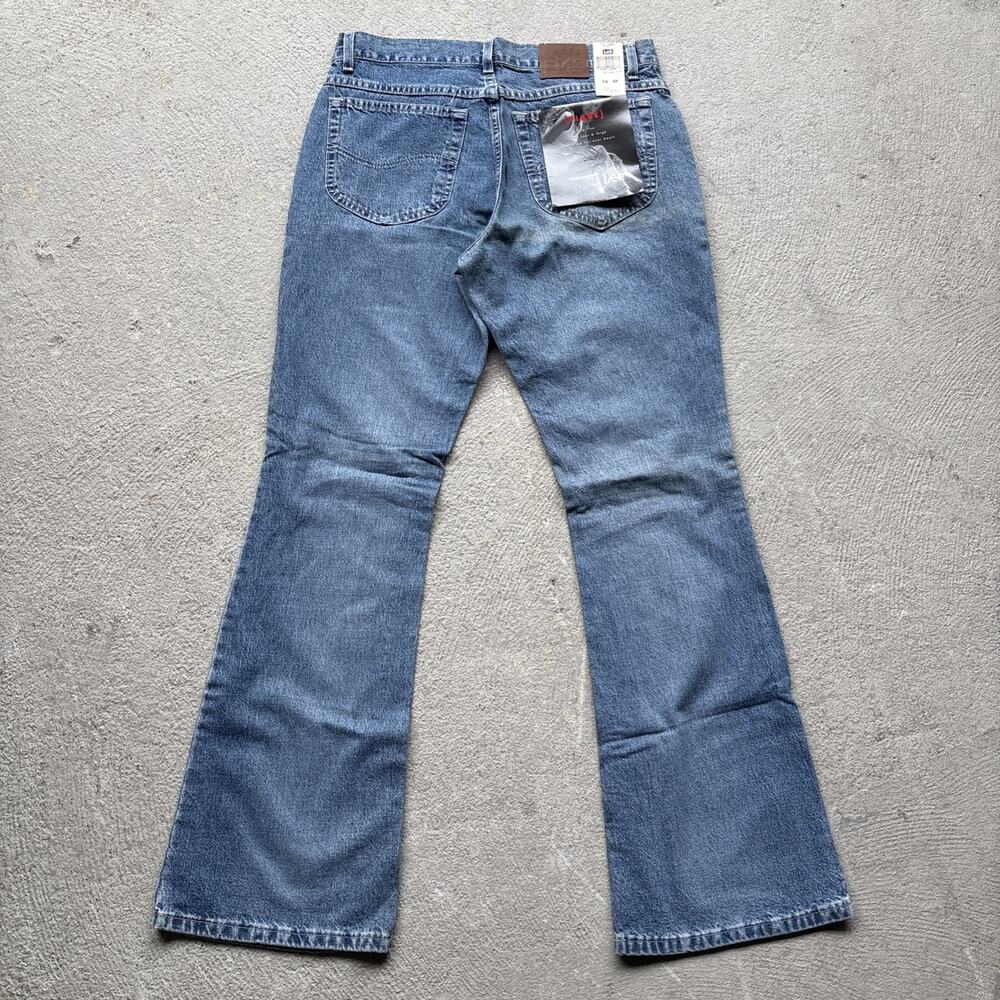 Deadstock Vintage Denim Lee Junior Flare Relaxed Fit 13 M Jeans Made USA NWT